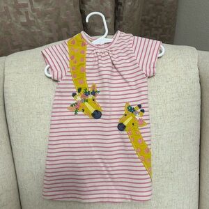 Mini Boden - Giraffe Dress, not first owner.  9-12 month.